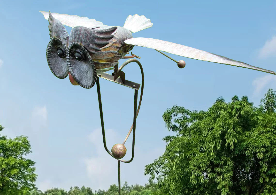 Metall Vogel Windgenerator – Dekorative Gartenornamente