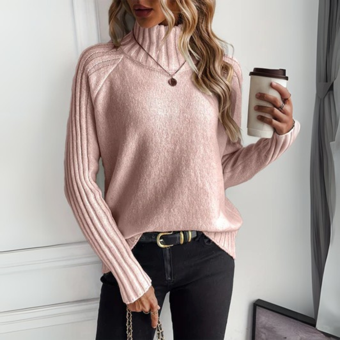 Stilvoller Strickpullover