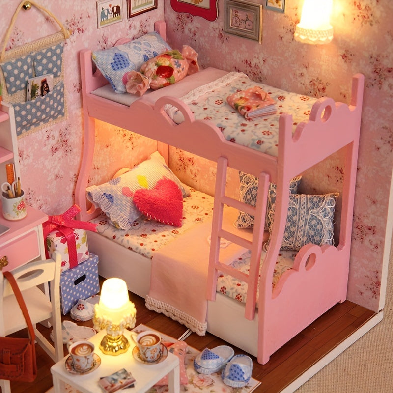 Verzaubertes Mädchenzimmer Puppenhaus – Niedliches sowie Detailliertes DIY Modell