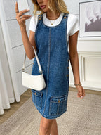 Morin Denim Overall Kleid – Lässig sowie Chic
