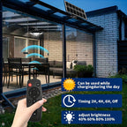 Intelligente Sonnenhänger LED Lampe – Hell, Sicher und Energieeffizient