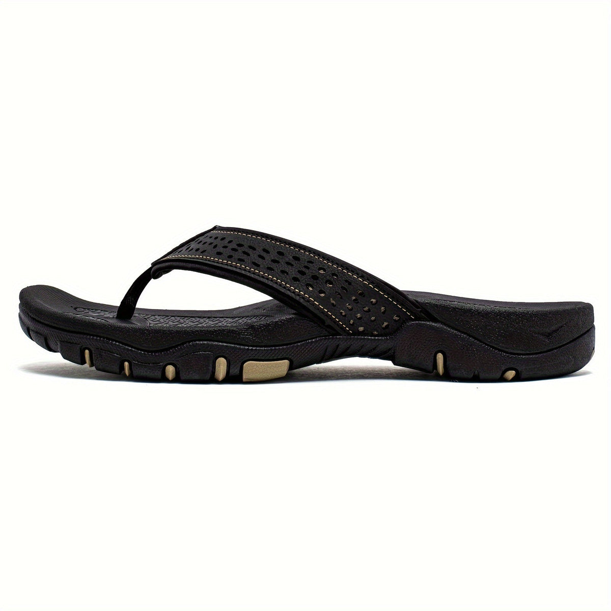 Bequeme sowie Nachhaltige Herren Slipper Sandalen – Mit EVA Polsterung und Rutschfester TPR Sohle