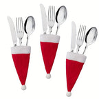 Weihnachtsmann-Hüllen Set – Ideal für einen festlichen Tisch