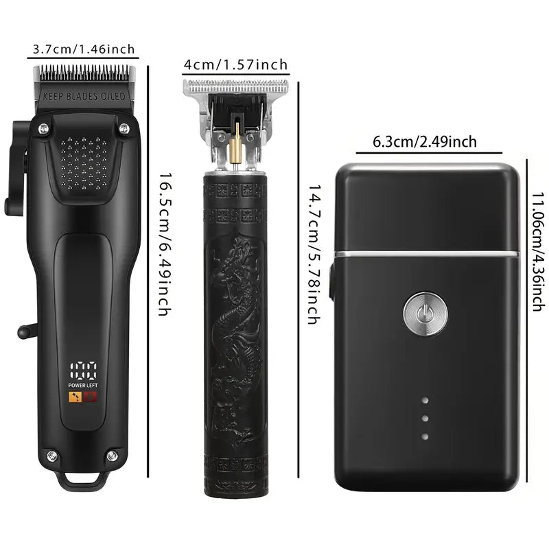 ProTrim Grooming Set – Kabellos sowie Professionell für Perfekte Stylings