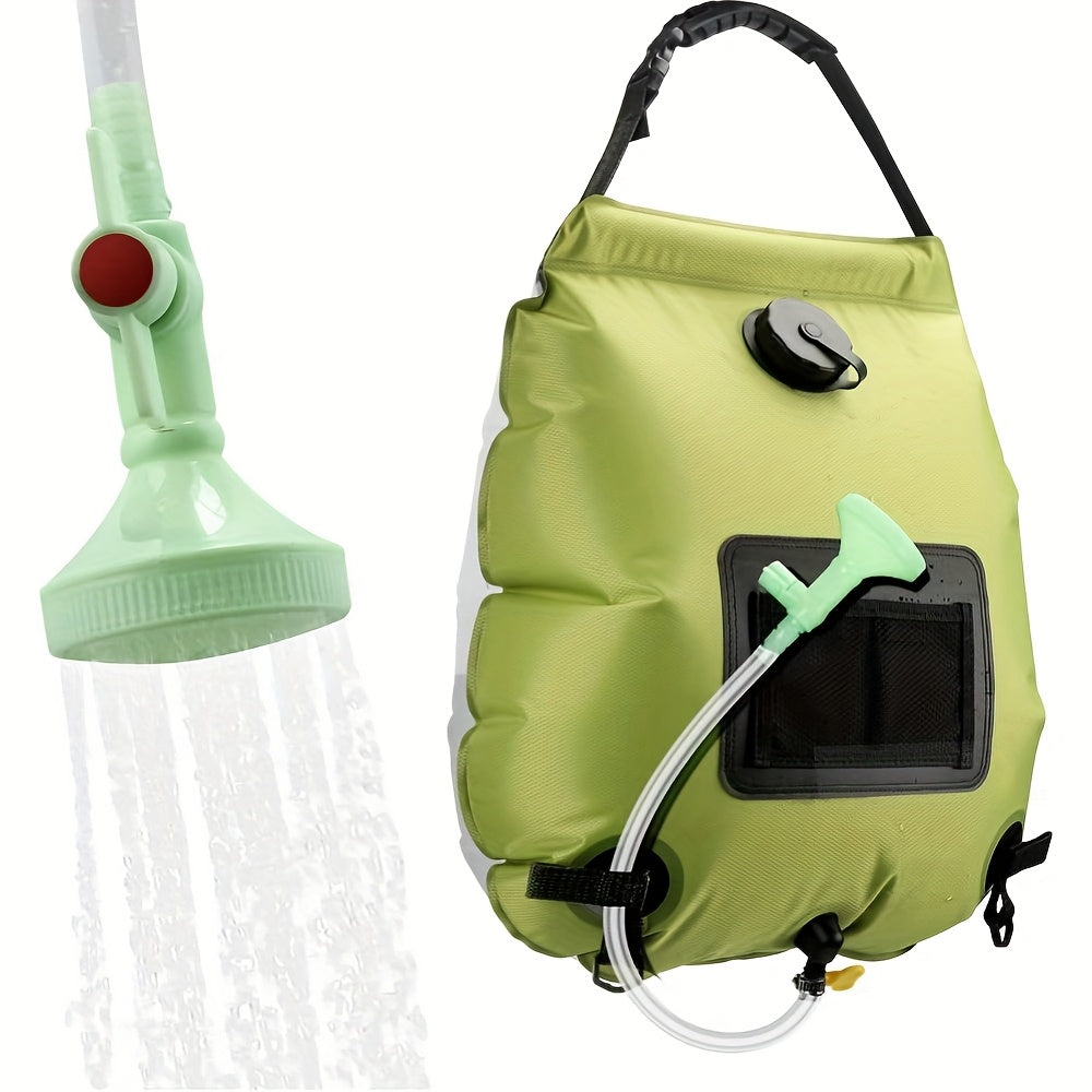 SunnyFlow Solar-Dusche Sack – Funktional, Auslaufsicher und Mit Temperaturmesser