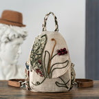 EthnoCharm Stickerei Rucksack – Künstlerisch und Funktional