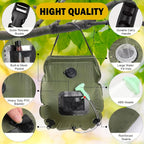 SunnyFlow Solar-Dusche Sack – Funktional, Auslaufsicher und Mit Temperaturmesser