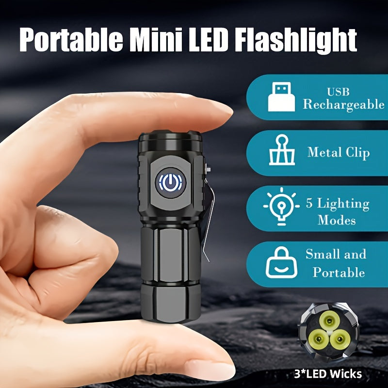 LumoBeam Mini Taschenlampe: Starkes Licht in kompaktem Format