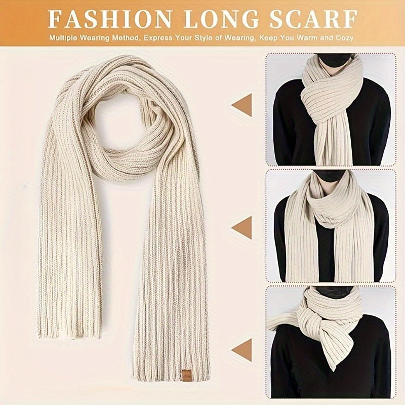 Lieke 3-in-1 Winterset – Warme Strickmütze, Schal sowie Handschuhe