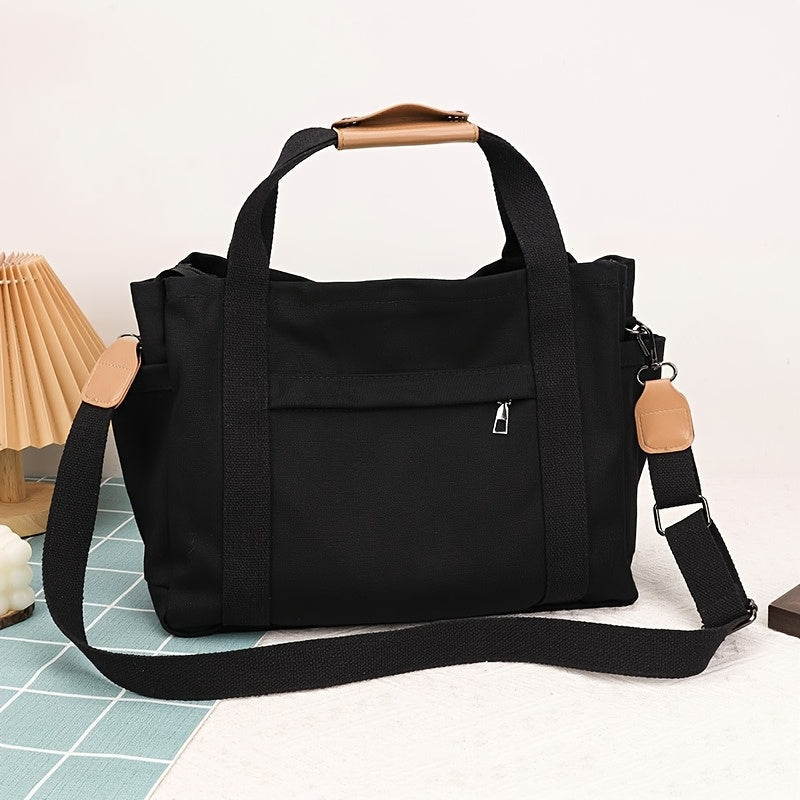 ComfortCarry Damen Tote Tasche – leicht mit Abnehmbarem Band und Viel Stauraum