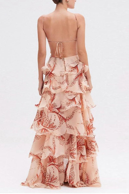Kleid mit V-Ausschnitt und Falten