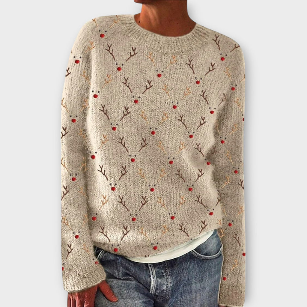 Pullover mit verschiedenen Prints