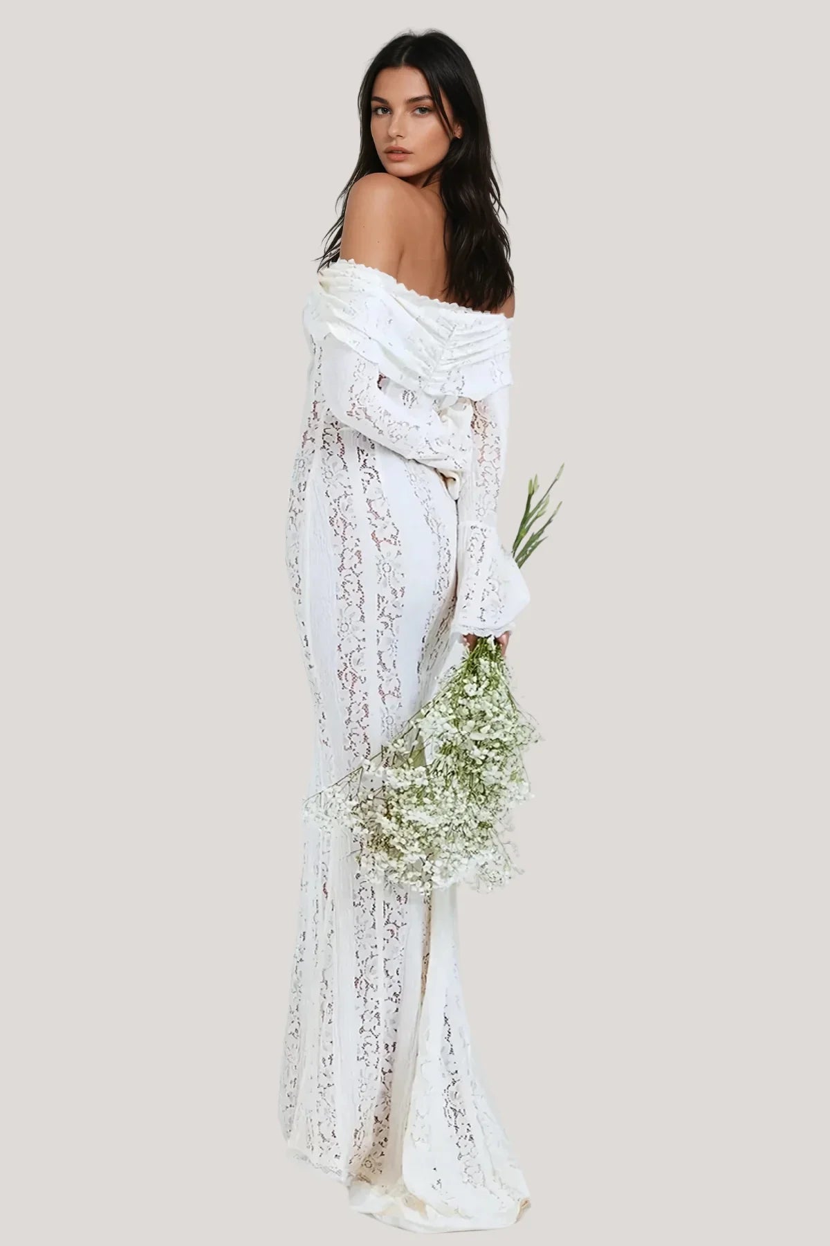Lola – Spitzen-Maxikleid