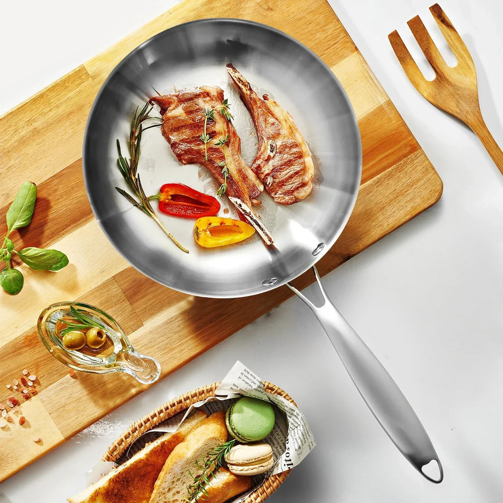 ChefSteel RVS Bratpfanne – Professionelles sowie Stilvolles Kochen