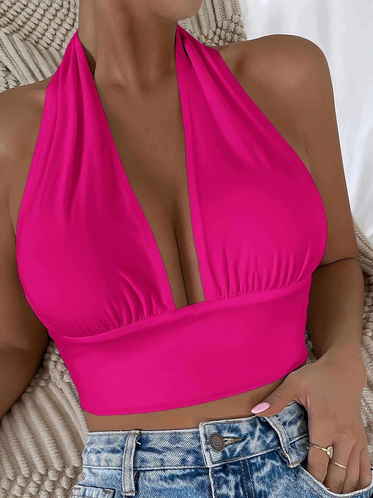 Elegantes Bandeau-Top Damen - Flexibel und Modisch