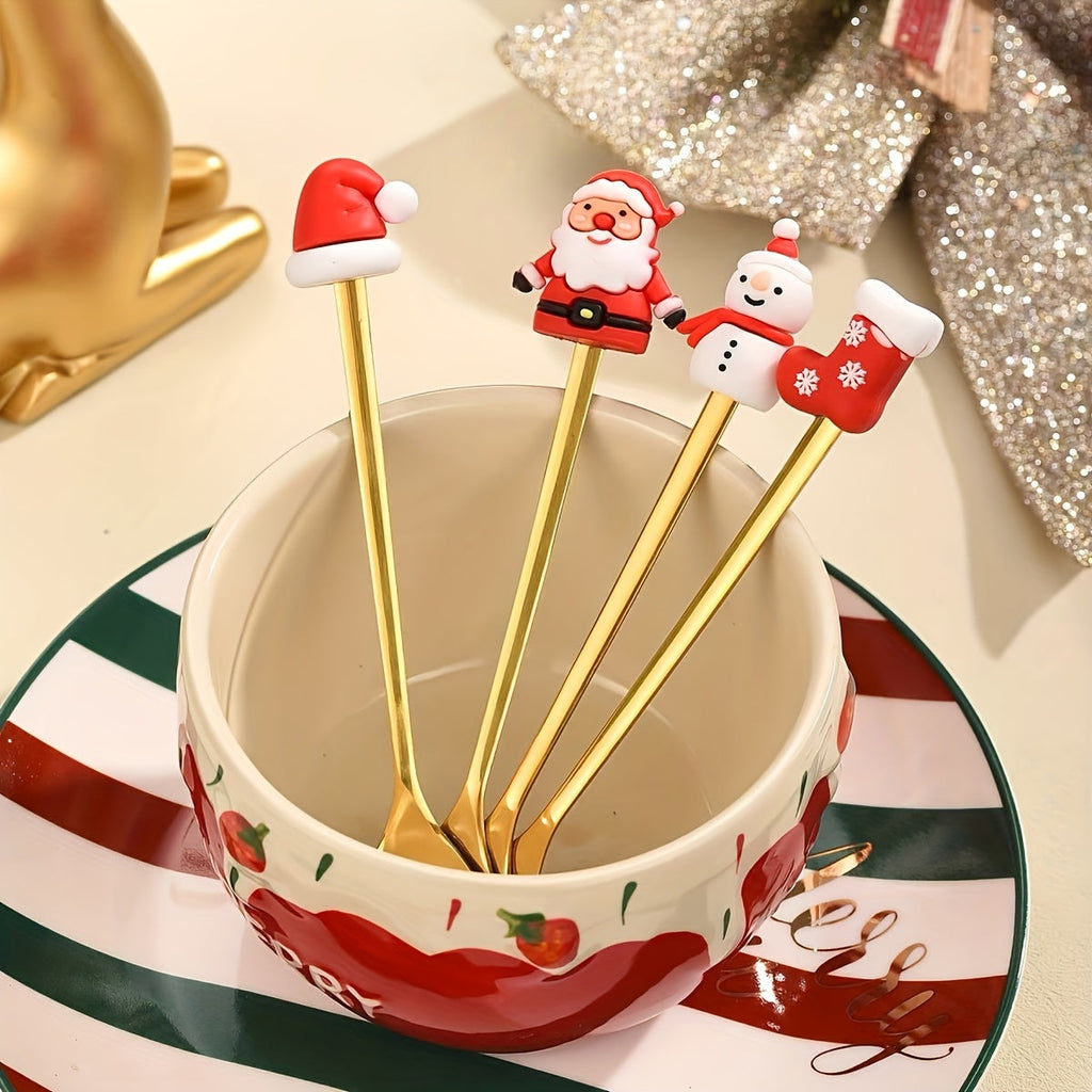 Weihnachtliches Löffelset – Ideal für festliche Tafelmomente