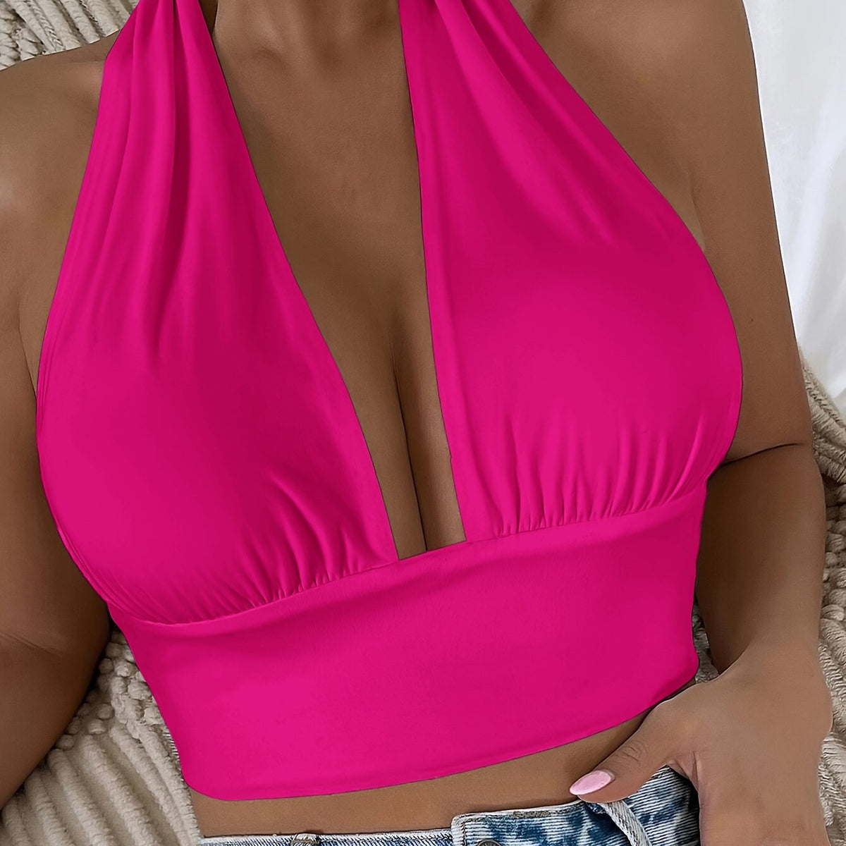 Elegantes Bandeau-Top Damen - Flexibel und Modisch