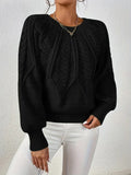 Eleganter Pullover mit langen Ärmeln