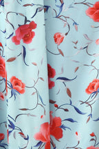 Kleid mit Neckholder und Druck