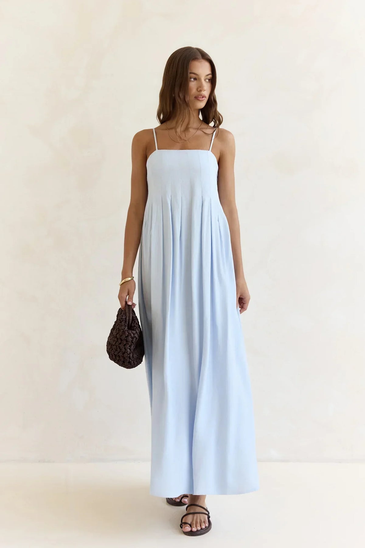 Highrise – Maxikleid mit Falten