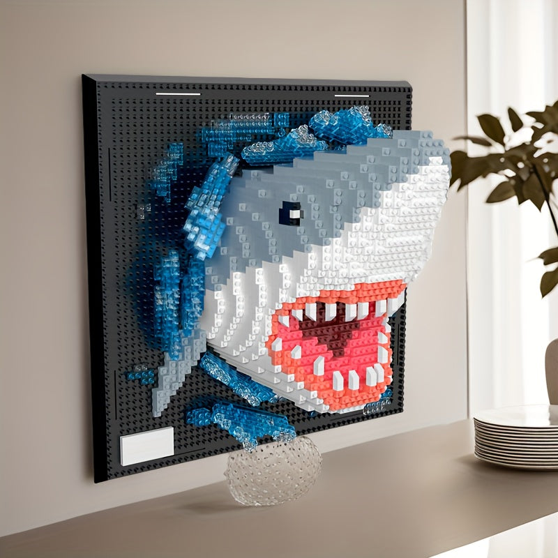Kreative 3D Wandkunst Bauklötze – Hai sowie Adler Kollektion