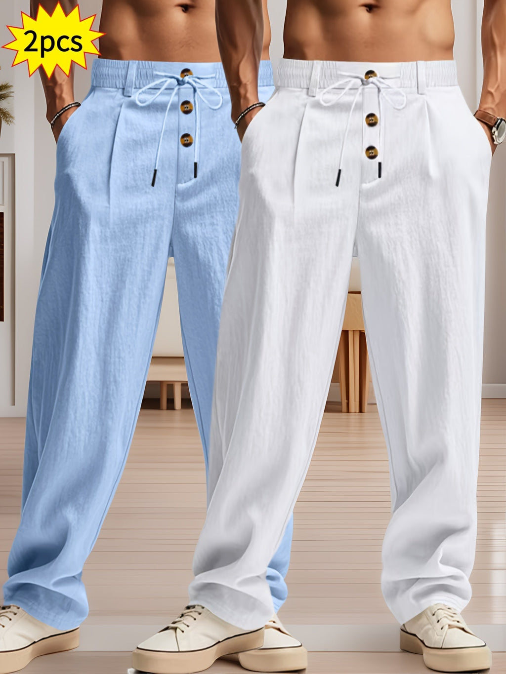 Entspanntes Luxe Hosen Set - Komfort sowie Stil ohne Kompromisse