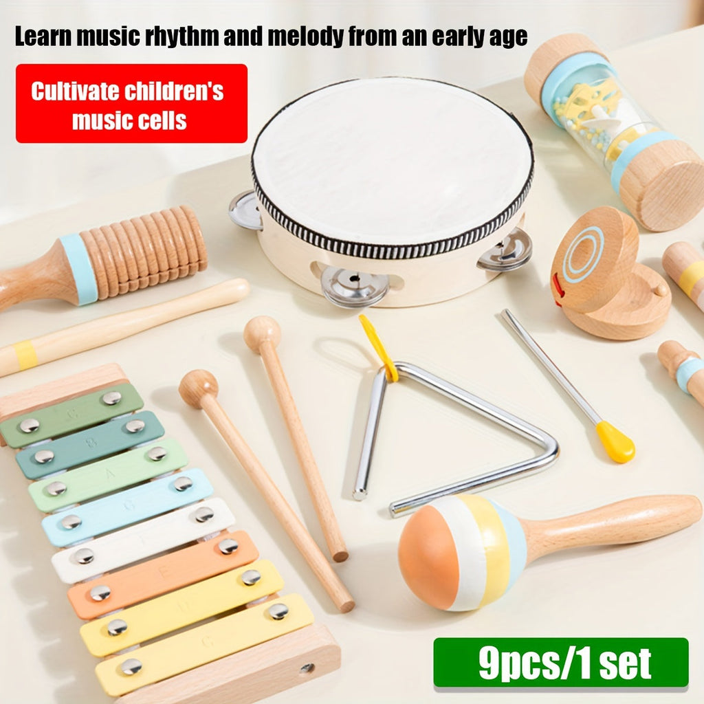 Pädagogisches Musikinstrumente-Set – Ideal für kreative Entwicklung