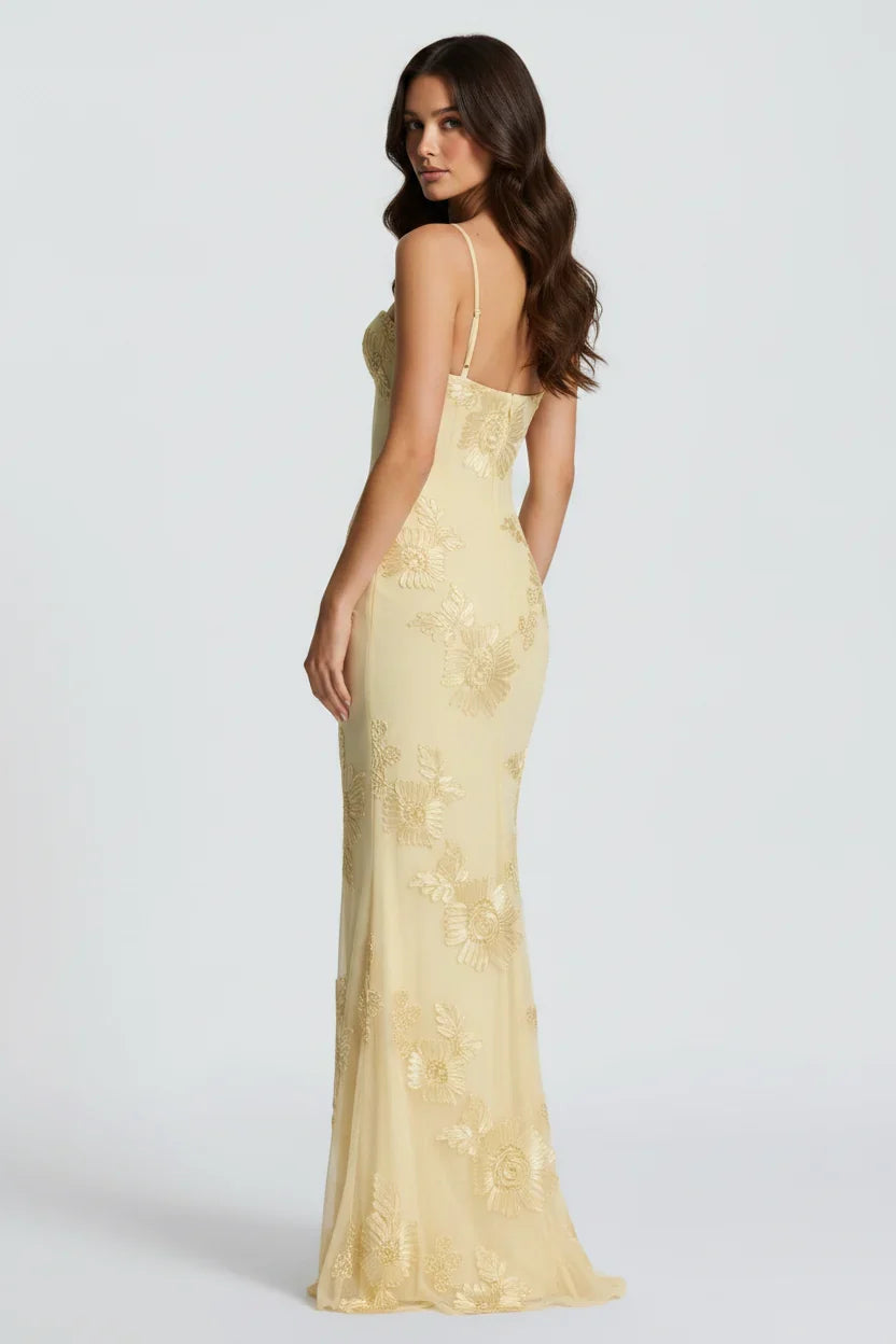 Maxikleid mit Blumenmuster