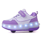 FlashRider Leuchtende Rollschuh-Sneakers – Ideal für Kinder mit Lichterspektakel