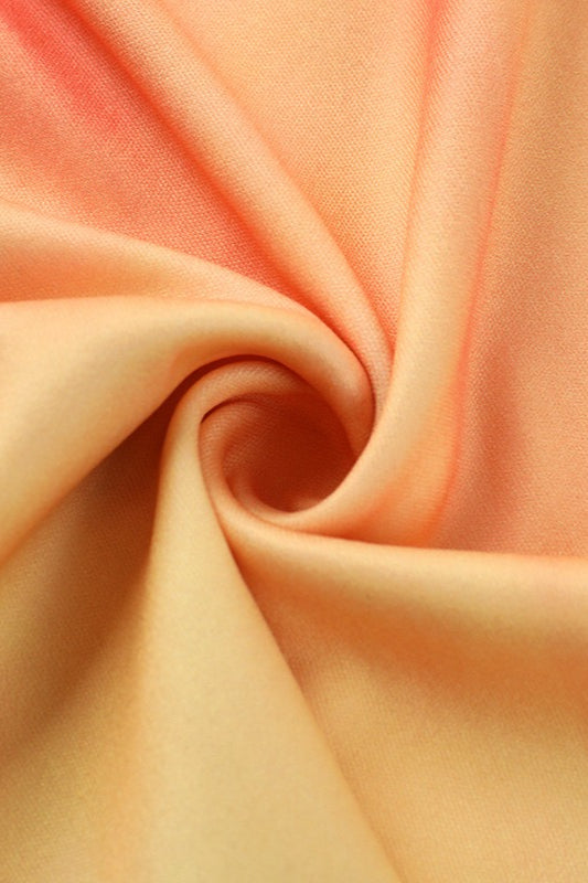 Figurbetontes Maxikleid mit Aussparungen und Blumenmuster
