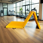 Tragbare Dreifach-Yogamatte mit dicker Polsterung, rutschfester PU-Oberfläche sowie Griff