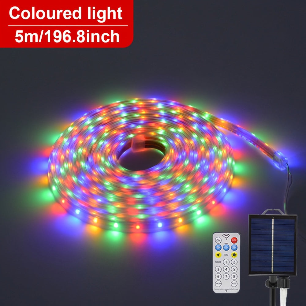 SolarGlow LED Lichterkette – Ideal für kreative Außenbeleuchtung
