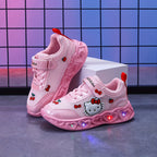 Leuchtende Hello Kitty Sneakers – Atmungsaktive sowie Gepolsterte Spaßschuhe
