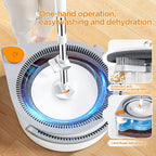 FlexiClean Spin Mop Set – Handsfree, Verstellbar sowie Effizientes Reinigen