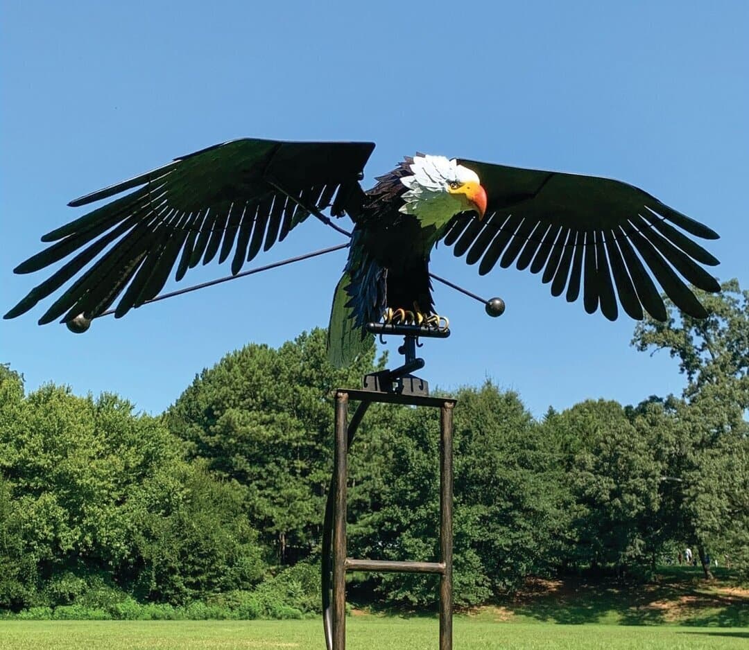 Metall Vogel Windgenerator – Dekorative Gartenornamente