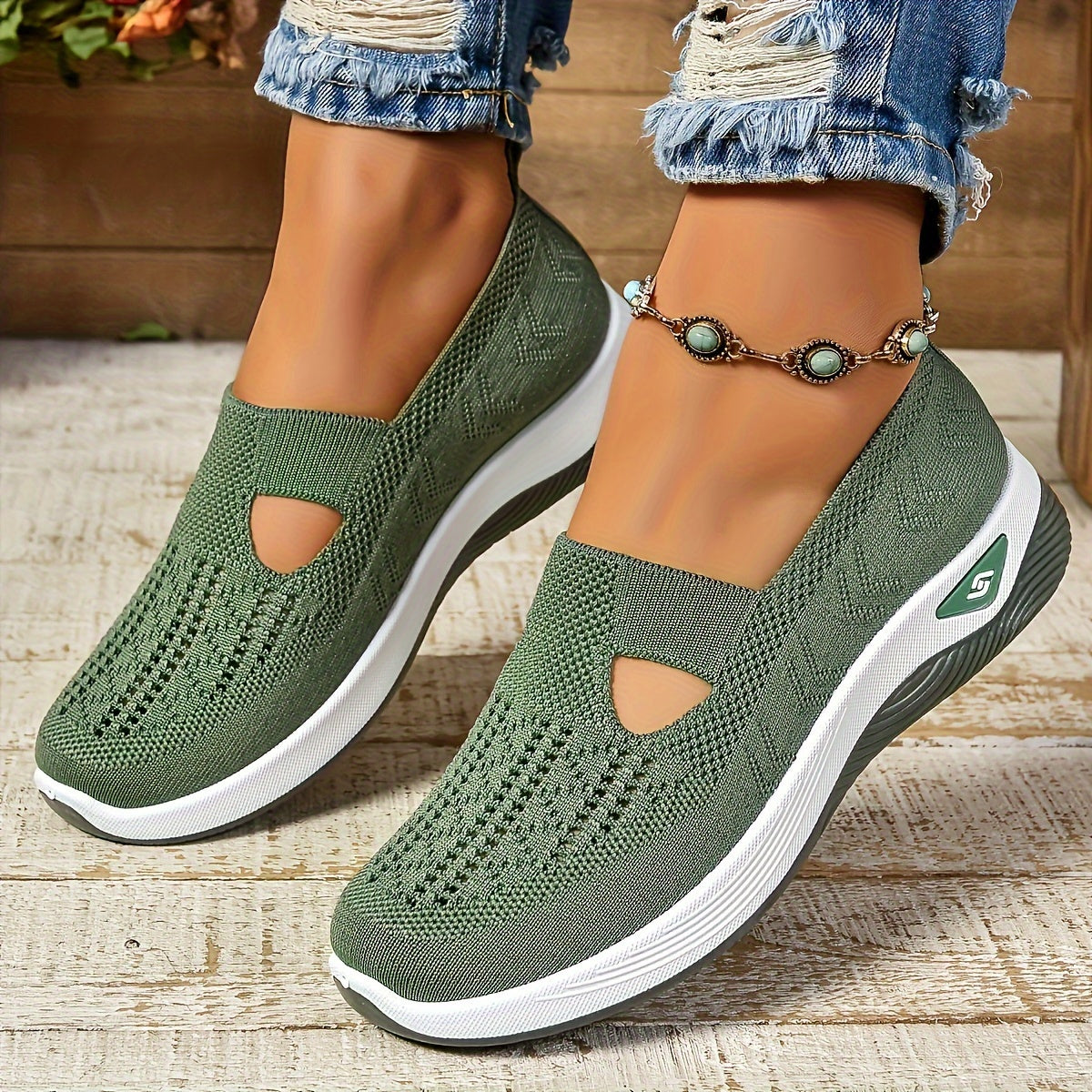 Sense – Lässige Atmungsaktive Slip-on Sneakers