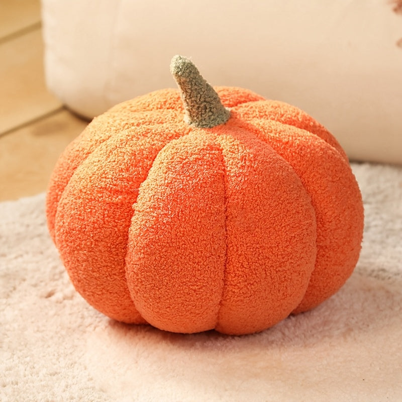 Plüsch Kürbis Kissen – Behaglich und Weich für Herbstdekoration