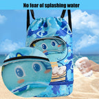 Ozean-Themen Schwimm-Rucksack – Wasserdicht inklusive Nass/Trocken-Trennung