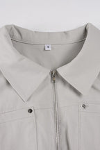 Jacke mit Reißverschluss