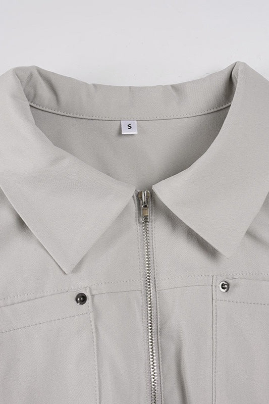 Jacke mit Reißverschluss