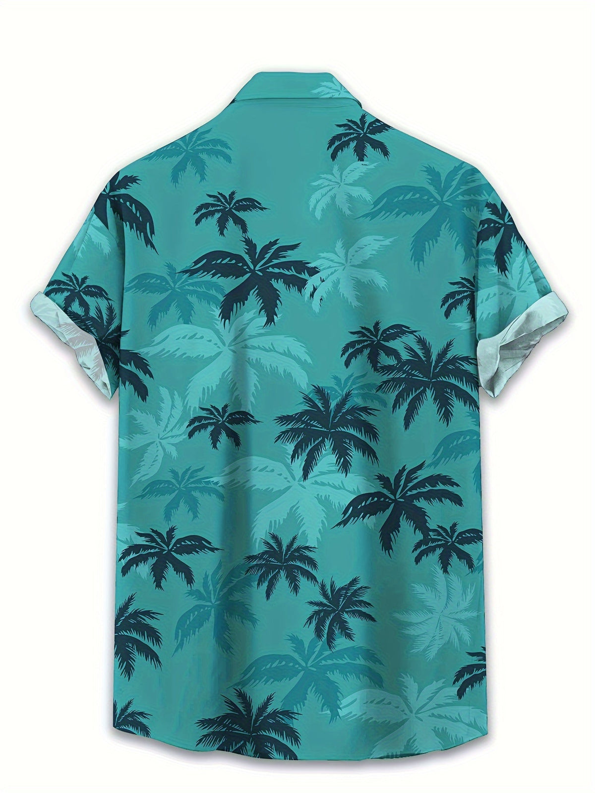 Herren Hemd inklusive Palmenprint – Lässiger & Atmungsaktiver Sommerstil