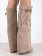 Luxe Wildleder Overknee Stiefel für Damen – Komfort sowie Klasse