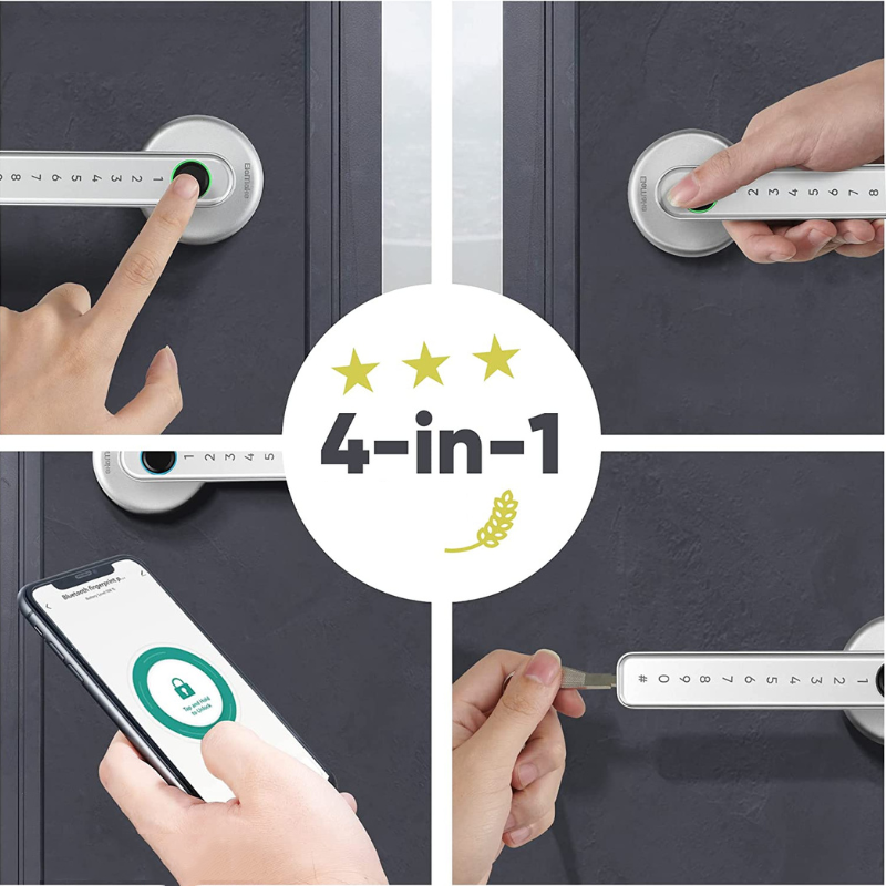 Smart Türknopf mit Fingerabdruck – Sicherheit sowie Komfort in Einem