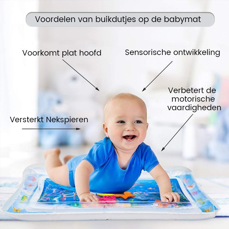 BabyFloat – Aufblasbare Wassermatte für Babys