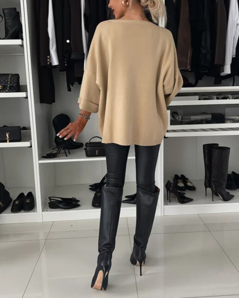 Elegante Strickpullover