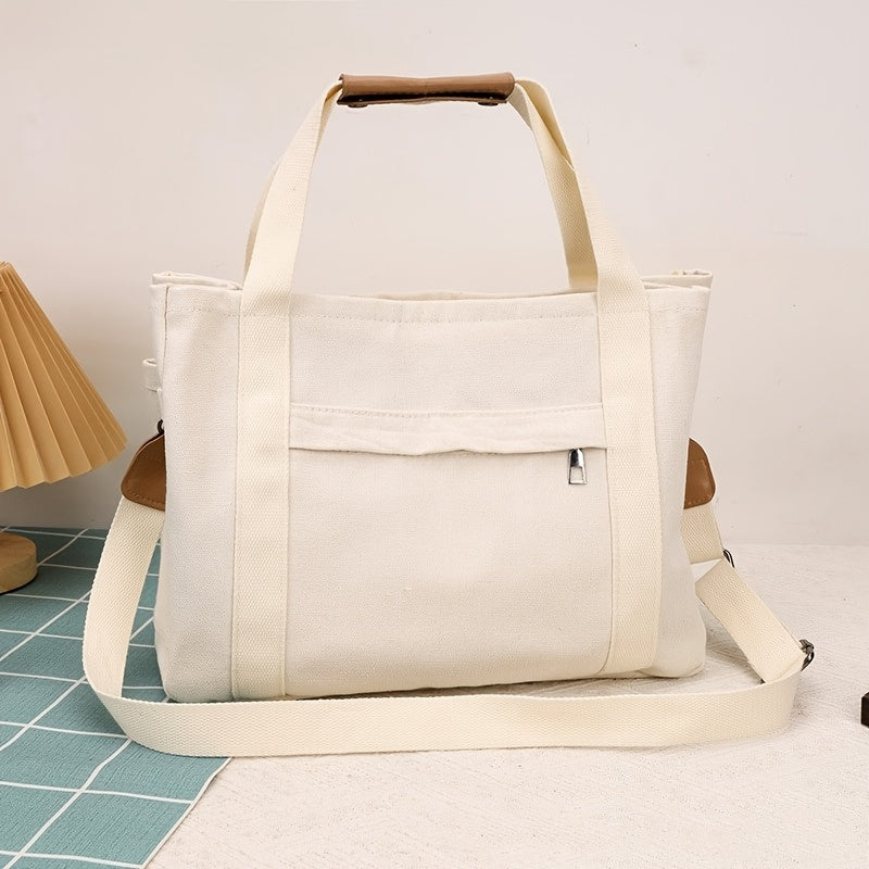 ComfortCarry Damen Tote Tasche – leicht mit Abnehmbarem Band und Viel Stauraum