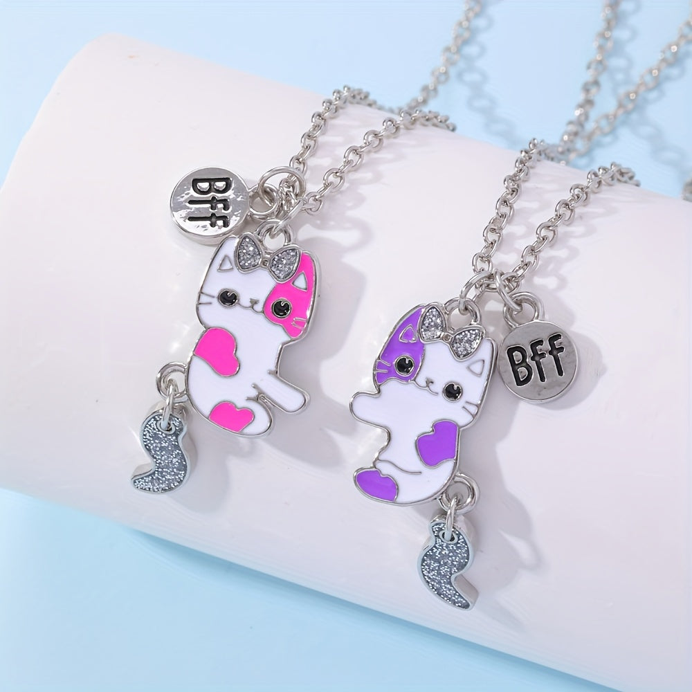 BFF Katzenhalsketten-Set – Für Freundschaft sowie Stil