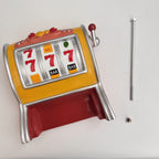 Jackpot Toilettenpapierhalter: Spielautomaten-Design & Wandmontage