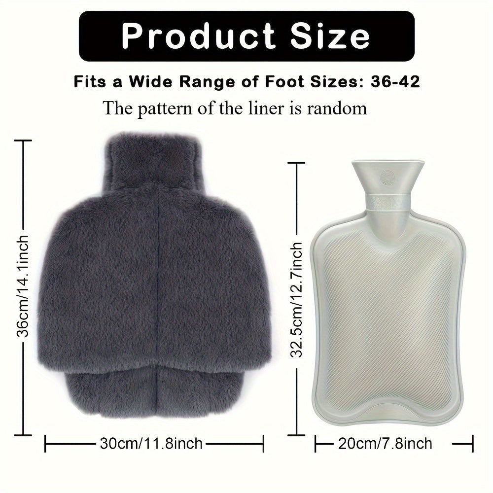 CozyHeat Wärmflasche – Groß sowie Plüsch für Lang anhaltende Wärme