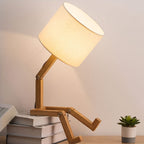 Moderne Holz Tischlampe – Flexibles Design sowie Stimmungsvolle Beleuchtung